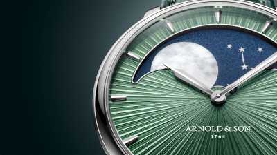 Arnold &amp; Son - Perpetual Moon Fern Green Edition